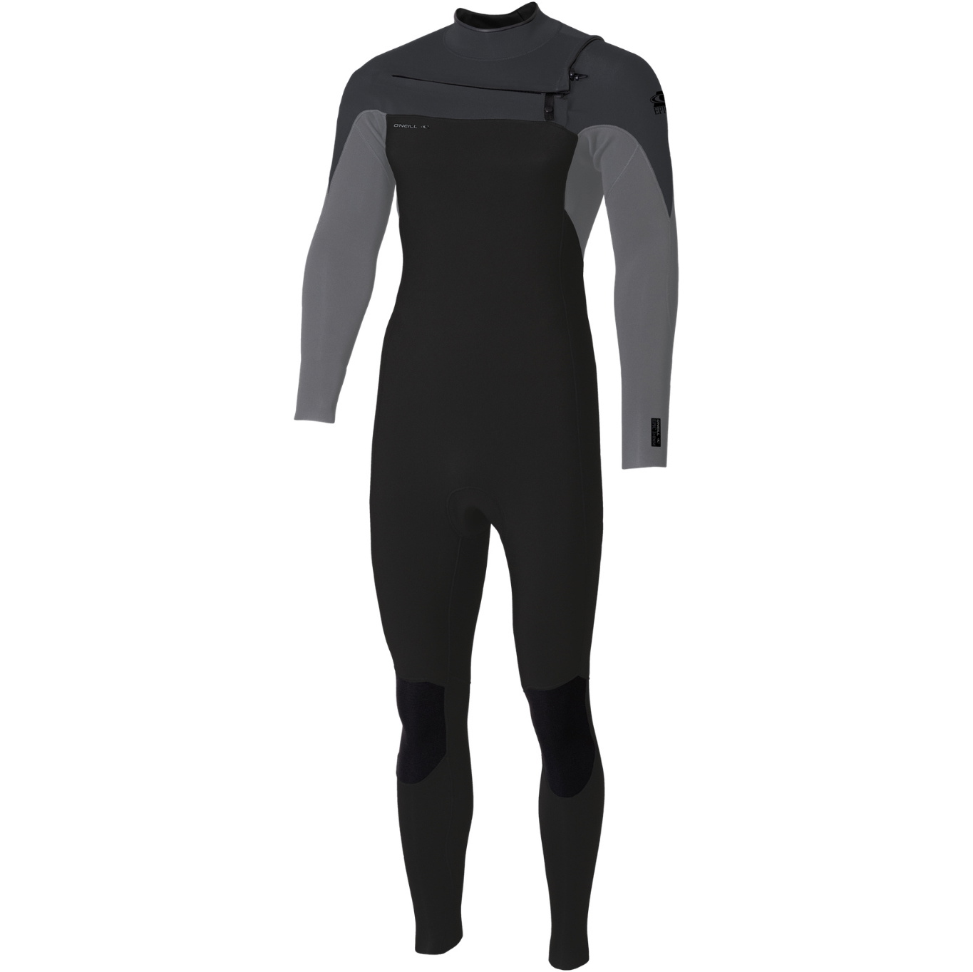 2026 O'Neill Mens Epic 5/4mm Chest Zip Wetsuit 5648 - Tempered Steel / Smoke / Graphite
